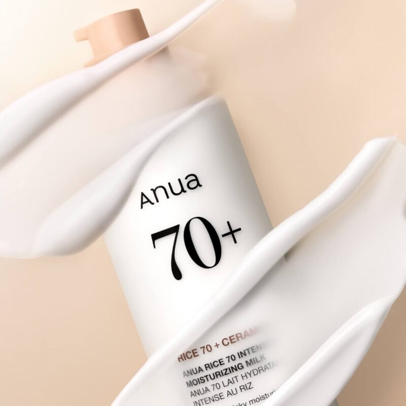 Молочко для сияния кожи с рисом Anua Rice 70 Intensive Moisturizing Milk