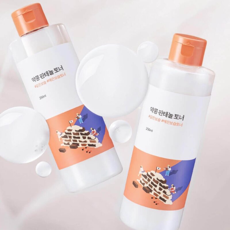 Барьерный тонер с чёрной соей и пантенолом Round Lab Soybean Panthenol Toner