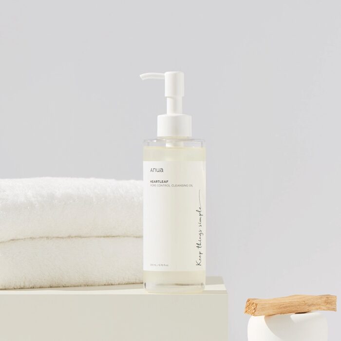 Гидрофильное масло для глубокого очищения пор Anua Heartleaf Pore Control Cleansing Oil
