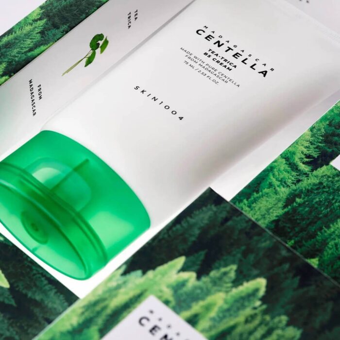 Успокаивающий крем для проблемной кожи SKIN1004 Madagascar Centella Tea-Trica B5 Cream