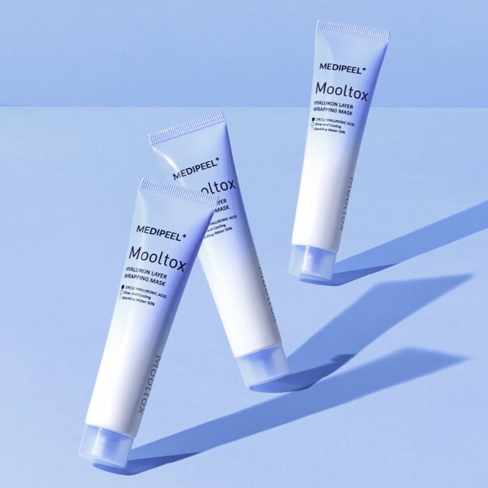 Охлаждающая маска-плёнка с эффектом лифтинга MEDIPEEL Mooltox Hyaluron Layer Wrapping Mask