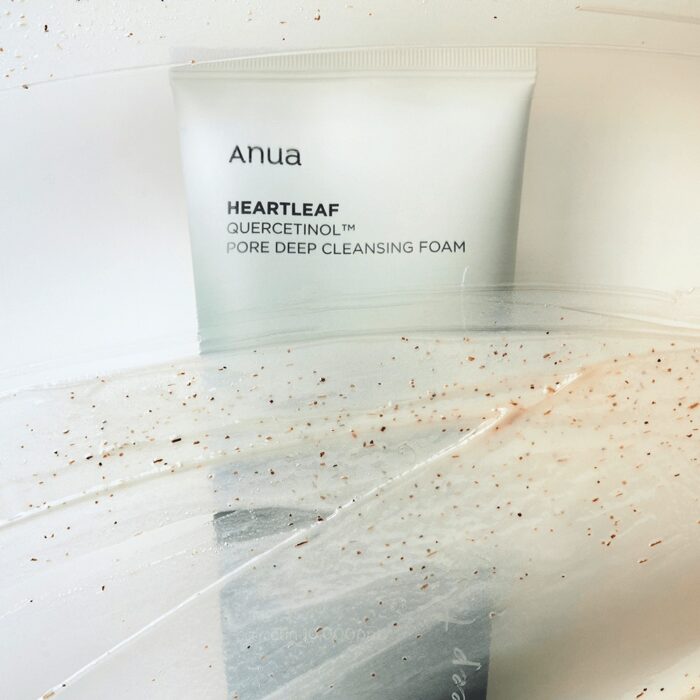 Пенка-пилинг с кверцетинолом для очищения пор Anua Heartleaf Quercetinol Pore Deep Cleansing Foam