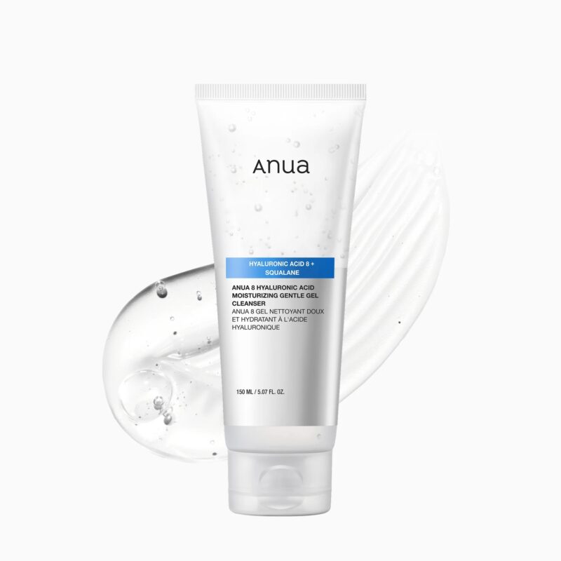 Увлажняющий гель для умывания Anua 8 Hyaluronic Acid Moisturizing Gentle Foaming Cleanser