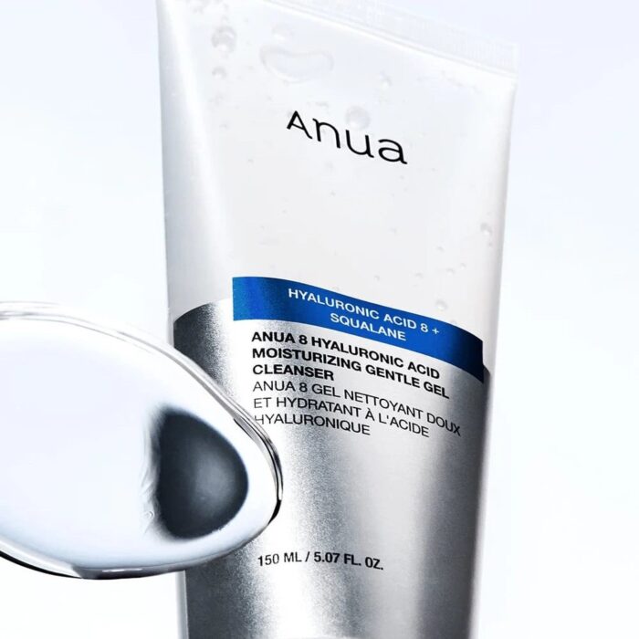 Увлажняющий гель для умывания Anua 8 Hyaluronic Acid Moisturizing Gentle Foaming Cleanser