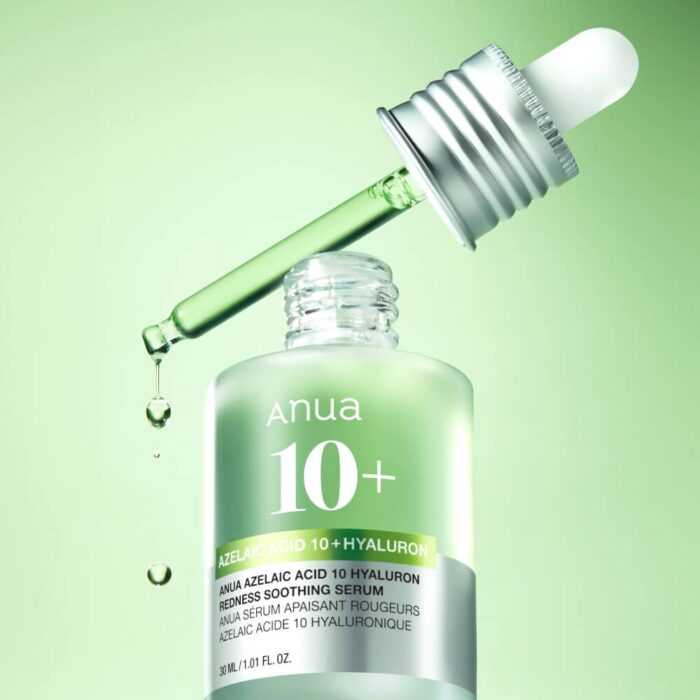 Сыворотка с азелаиновой кислотой Anua Azelaic Acid 10 Hyaluron Redness Soothing Serum