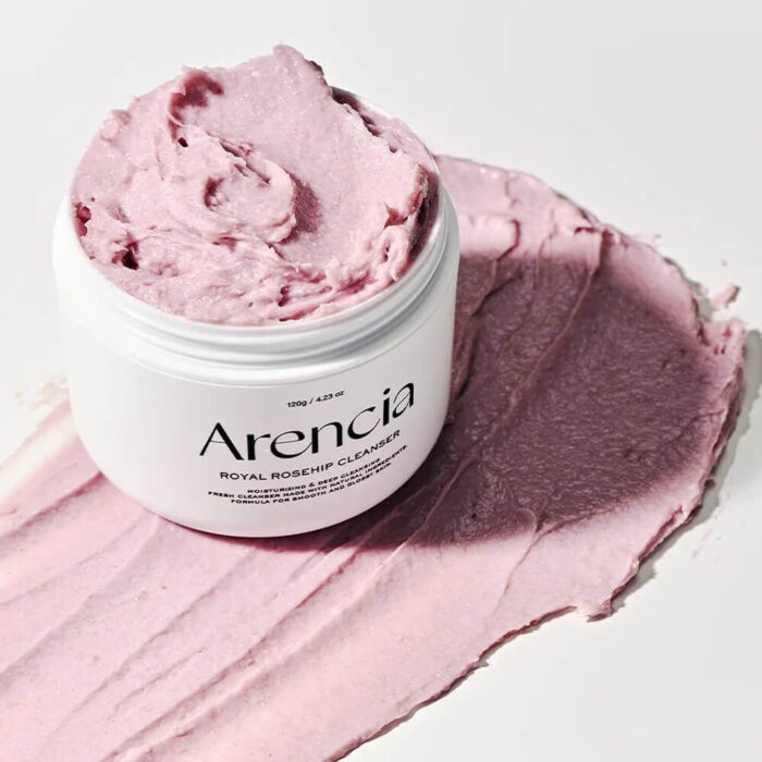 Очищающее средство с экстрактами алоэ и ромашки Arencia Fresh Rosehip Rice Mochi Cleanser