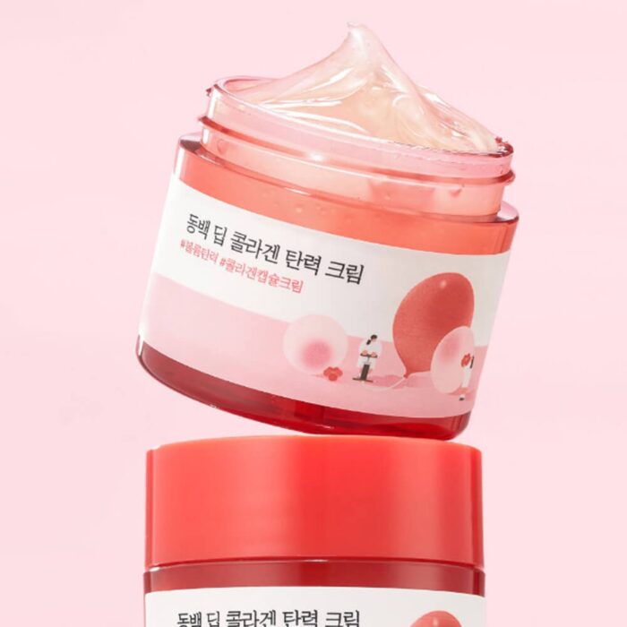 Укрепляющий коллагеновый крем с камелией Round Lab Camellia Deep Collagen Firming Cream