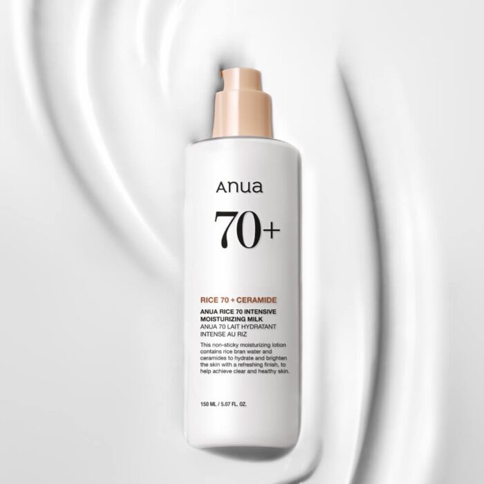 Молочко для сияния кожи с рисом Anua Rice 70 Intensive Moisturizing Milk
