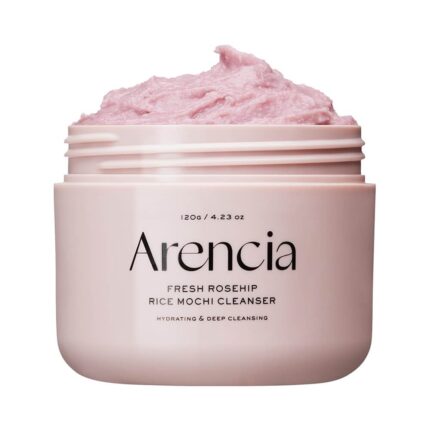 Очищающее средство с экстрактами алоэ и ромашки Arencia Fresh Rosehip Rice Mochi Cleanser