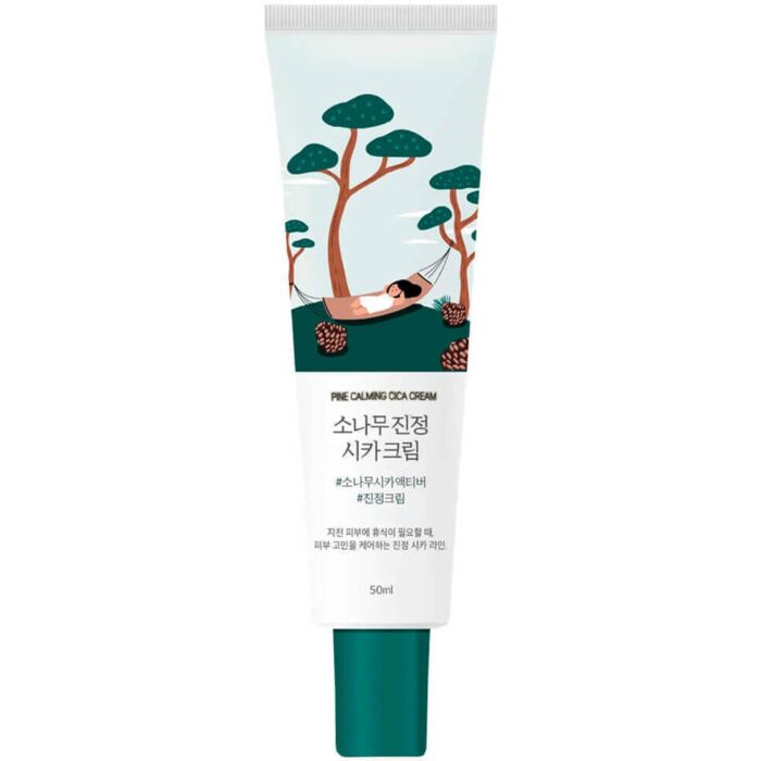 Крем с экстрактами сосны и центеллы для проблемной кожи Round Lab Pine Calming Cica Cream