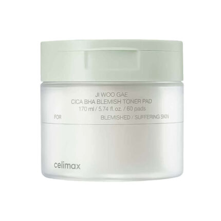 Пилинг-пэды от воспалений Celimax Ji Woo Gae Cica BHA Blemish Toner Pad