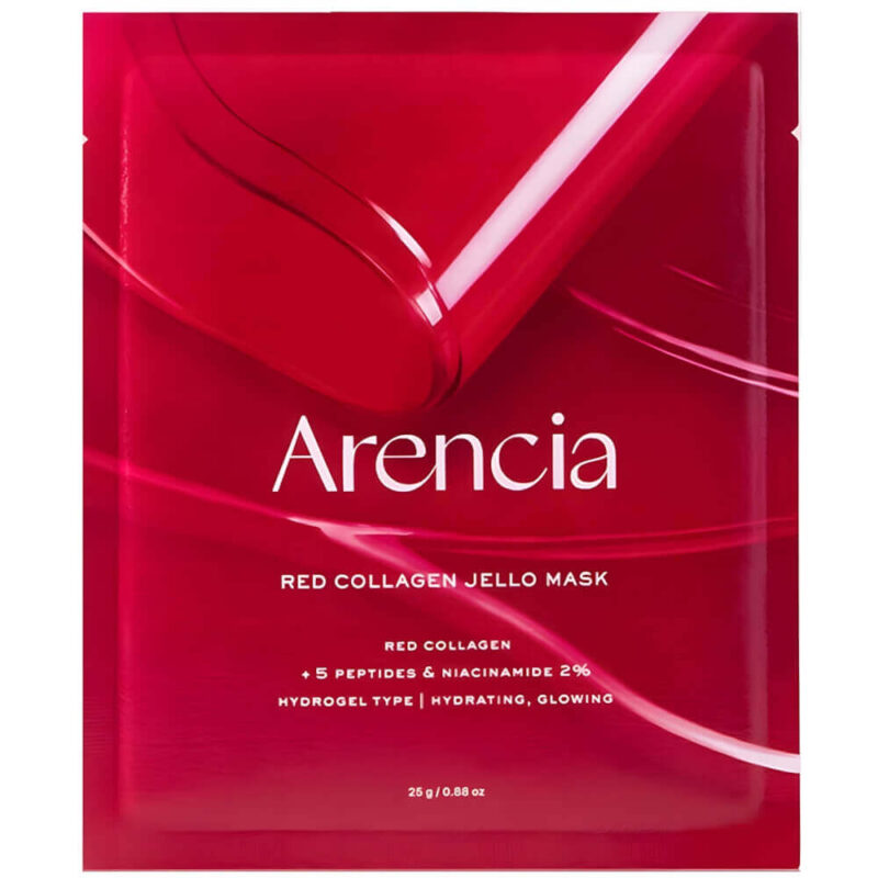 Гидрогелевая маска с коллагеном и пептидами Arencia Red Collagen Jello Mask