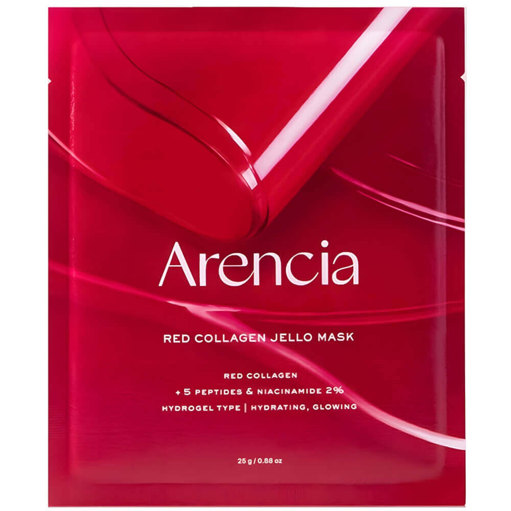 Гидрогелевая маска с коллагеном и пептидами Arencia Red Collagen Jello Mask — изображение 1