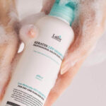 Бессульфатный протеиновый шампунь Lador Keratin LPP Shampoo 530 мл. — изображение 3