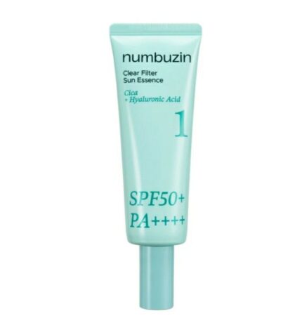 Легкая солнцезащитная эссенция Numbuzin No.1 Clear Filter Sun Essence SPF50+ PA++++