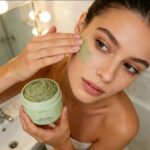 Очищающее средство с зелёным чаем и центеллой Arencia Fresh Green Rice Mochi Cleanser — изображение 4