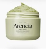 Очищающее средство с зелёным чаем и центеллой Arencia Fresh Green Rice Mochi Cleanser