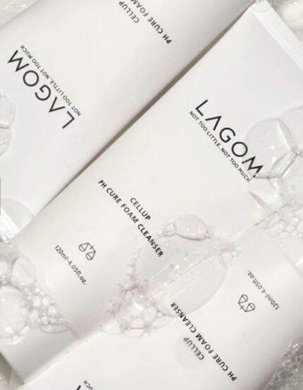 Мягкая пенка для умывания с нейтральным pH LAGOM Cellup pH Cure Foam Cleanser